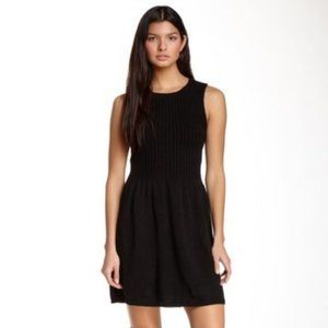 American Apparel Ribbed Knit Dress Black Size S